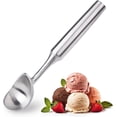 thumbnail image 1 of 1 Pce Cuillère à Crème Glacée en Acier Inoxydable Robuste Conception Sans Joint Prise Confortable Long Manche Gelato, 1 of 8