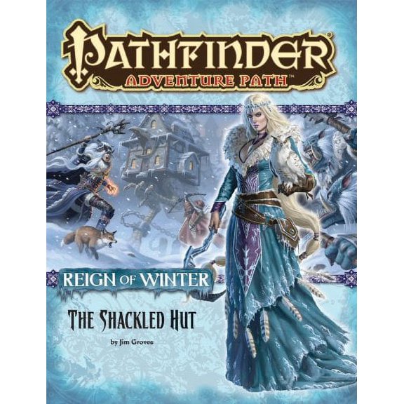 Pre-Owned Pathfinder Adventure Path: Reign of Winter Part 2 - The Shackled Hut Paperback
