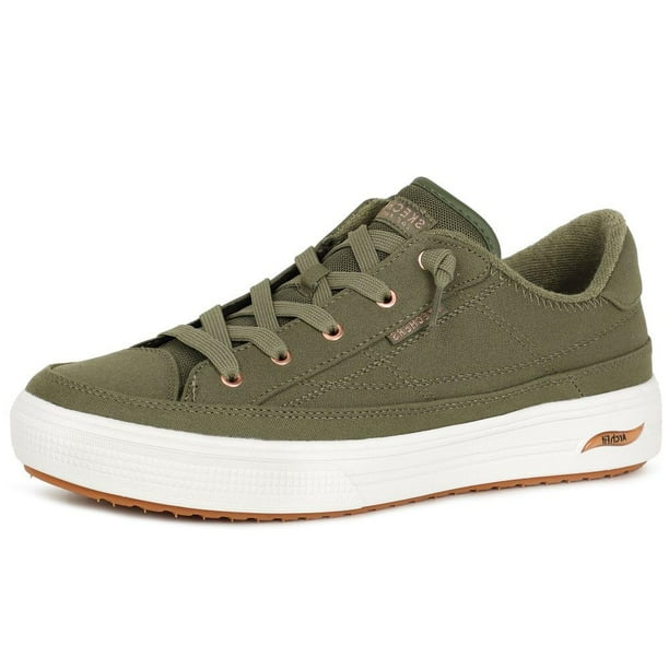 Zapatilla Skechers Arch Fit Arcade-Meet Ya There Olive para mujer
