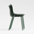 thumbnail image 3 of Serena Indoor or Outdoor Stackable Chair with Steel Frame - Aloe Green - Set of 4, 3 of 9