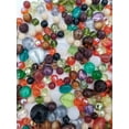 thumbnail image 2 of Assorted Glass Beads for Jewelry Making, DIY Lamp Work, Arts and Crafts, and Decorative Hobby Artistry, Colorful Crystal Assortment Bulk Mix, 4-18mm, Half Pound, 2 of 3