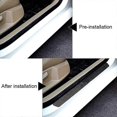 thumbnail image 4 of umbrales de puerta de fibra de carbono para coche, para Peugeot 107, 108, 206, 207, 308, 307, 508 y 3008, accesorios de estilo para umbrales de puerta., 4 of 5