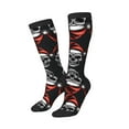 thumbnail image 3 of Salouo Skull santa hat Print Women's Men's Ankle Socks 1-pack Casual Athletic Socks for Unisex Adult Moisture-Wicking Socks for Daily Wear/Running/Sport, 3 of 8