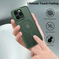 thumbnail image 4 of GAOBAO Magnetic for iPhone 15 Pro Case, Compatible with MagSafe, Drop Protection, 6.1" Metal Camera Frame Translucent Slim Protective Cover for Boys Girls, 4 of 7
