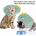 thumbnail image 6 of Cat Cone Collar Soft, Cute Cat Recovery Collar Soft Adjustable Cat Cones to Stop Licking Comfortable Breathable Lightweight Neck Cone for Cats Kittens Pet After Surgery（Dragon，4.13 inch S）, 6 of 6