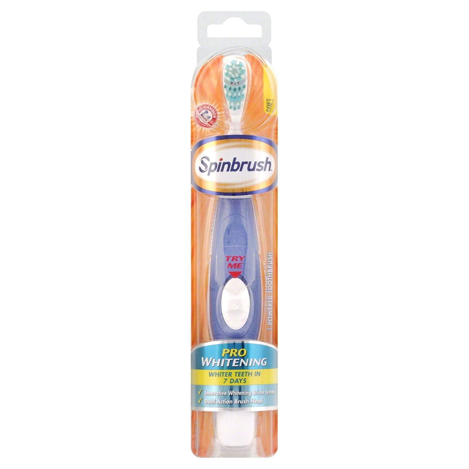 arm & hammer spinbrush pro whitening