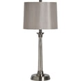 thumbnail image 5 of Signature Home Collection Glossy Glass Table Lamps with Champagne Drum Shades - 30" - Set of 2, 5 of 5
