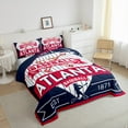 thumbnail image 3 of Castle Fairy Sport Baseball Boy Queen Comforter Set,Ball Gamer Bedding Comforter Set, 3 of 8