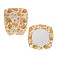 thumbnail image 2 of Psesaysky Thanksgiving Office Chair Covers in Pumpkin Maple Decoration , Set of 2 Stretchable Removable Slipcover for Gaming and Armchair, 2 of 8