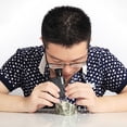 thumbnail image 4 of QIPOPIQ Handheld Zoom Microscope Pocket Loupe Portable LED Lamp Light Jewelry Magnifier Cellphone Clip Magnifying Glass Currency Verification Identification Jade Gemstones, 4 of 9