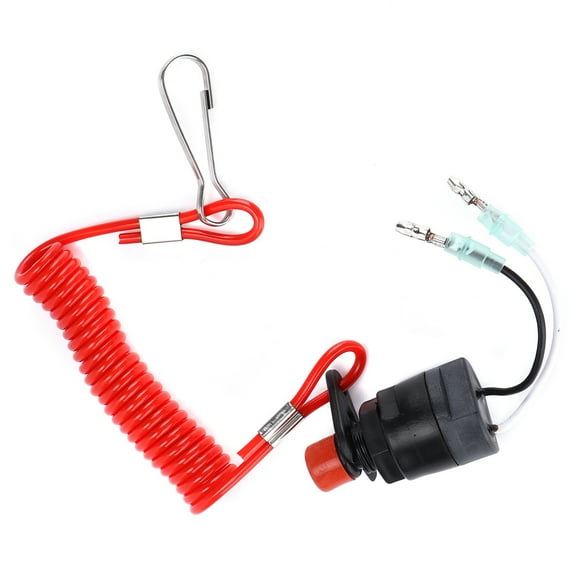 Marine Outboard Kill Switch 688‑82575‑01 Emergency Flameout Replacement for Yamaha F 9.9HP‑250HP