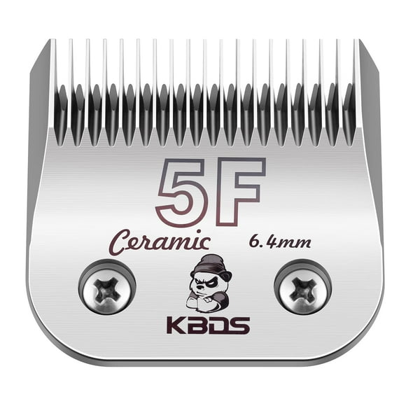 Cuchilla Clipper Blade KBDS desmontable de cerámica, tamaño 5 pies, corte de 6,4 mm