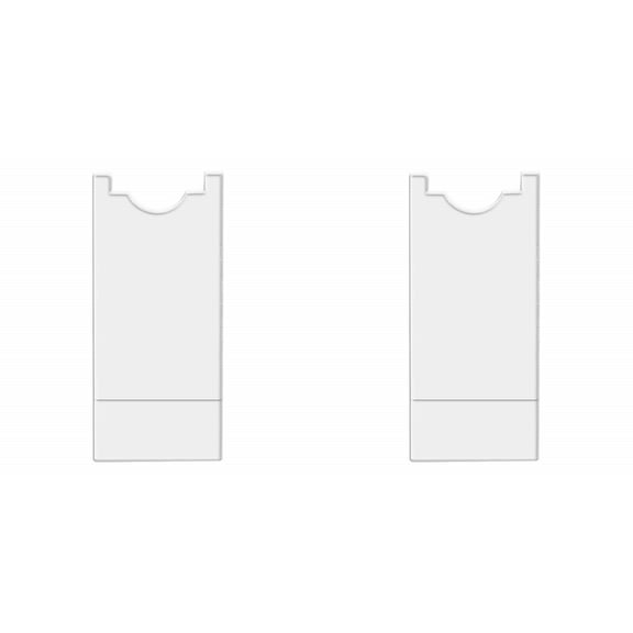 2 Pcs Couch Wall Stopper,Transparent Bed Stoppers Wall Spacer,Adjustable Couch and Bed Stopper Couch Spacers For Wall,Furniture Wall Spacer For Protecting Walls and Keeps Space For Curtain,2 PCS