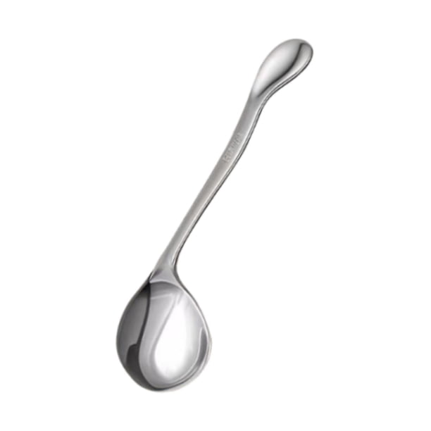 Cubiertos Auxiliares Curvos Confort Ergonómicos Portátiles Acero Inoxidable Cuchara derecha
