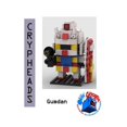 thumbnail image 3 of Humanoid Robot Character Display Model, DIY Interlocking Building Blocks Set, 3 of 3