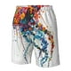 thumbnail image 4 of Balery Colorful Floral Jellyfish Traje de Baño Estilo Hawaiano para Hombre, Shorts de Secado Rápido con Bolsillos-Medium, 4 of 6