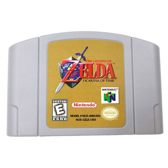 Jeu N64 Version Américaine de la Légende de Zelda, Ocarina of Time