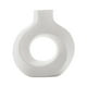 thumbnail image 1 of Florero de cerámica Decoración moderna para el hogar, Floreros redondos mate Estilo nórdico minimalista para boda Cena Mesa Fiesta Sala de estar Blanco BLESIY Jarrón de ceramica, 1 of 8