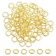 thumbnail image 1 of Anillas de salto abiertas Uxcell 100Pack 10mm conectores en forma de O para hacer joyas, dorado, 1 of 7