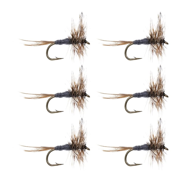 6 Piezas De Moscas De Pesca Con Mosca, Cebos Artificiales De Metal Para Pez Luna, Salmón