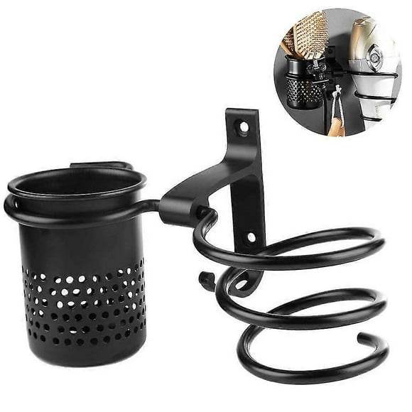 Soporte para secador de pelo, organizador de pared para secador de pelo