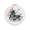 thumbnail image 1 of asddcavvf Hand Embroidered Material Package Embroidery Kit Arm Knitting Yarn Knitted Throw Blankets, 1 of 7
