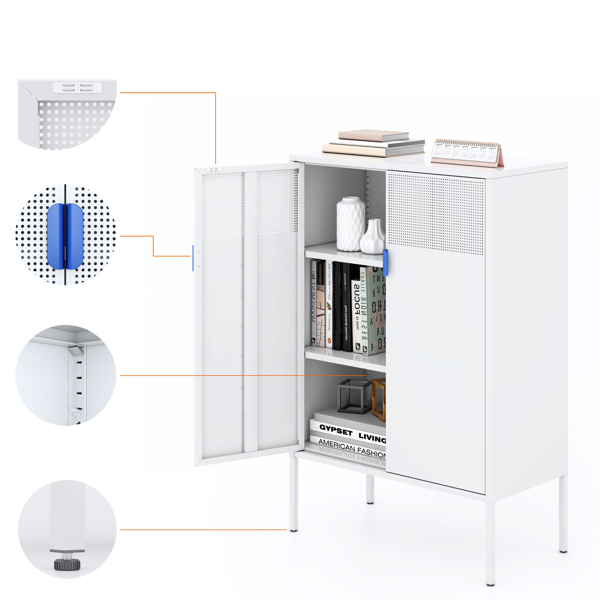 Metal Storage Locker Cabinet Adjustable Shelves Free Standing metal-storage-locker-cabinet-adjustable-shelves-free-standing