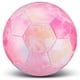 thumbnail image 1 of Balón de fútbol infantil HyDren, talla 3, con purpurina, 18 cm, con bomba, 1 of 6