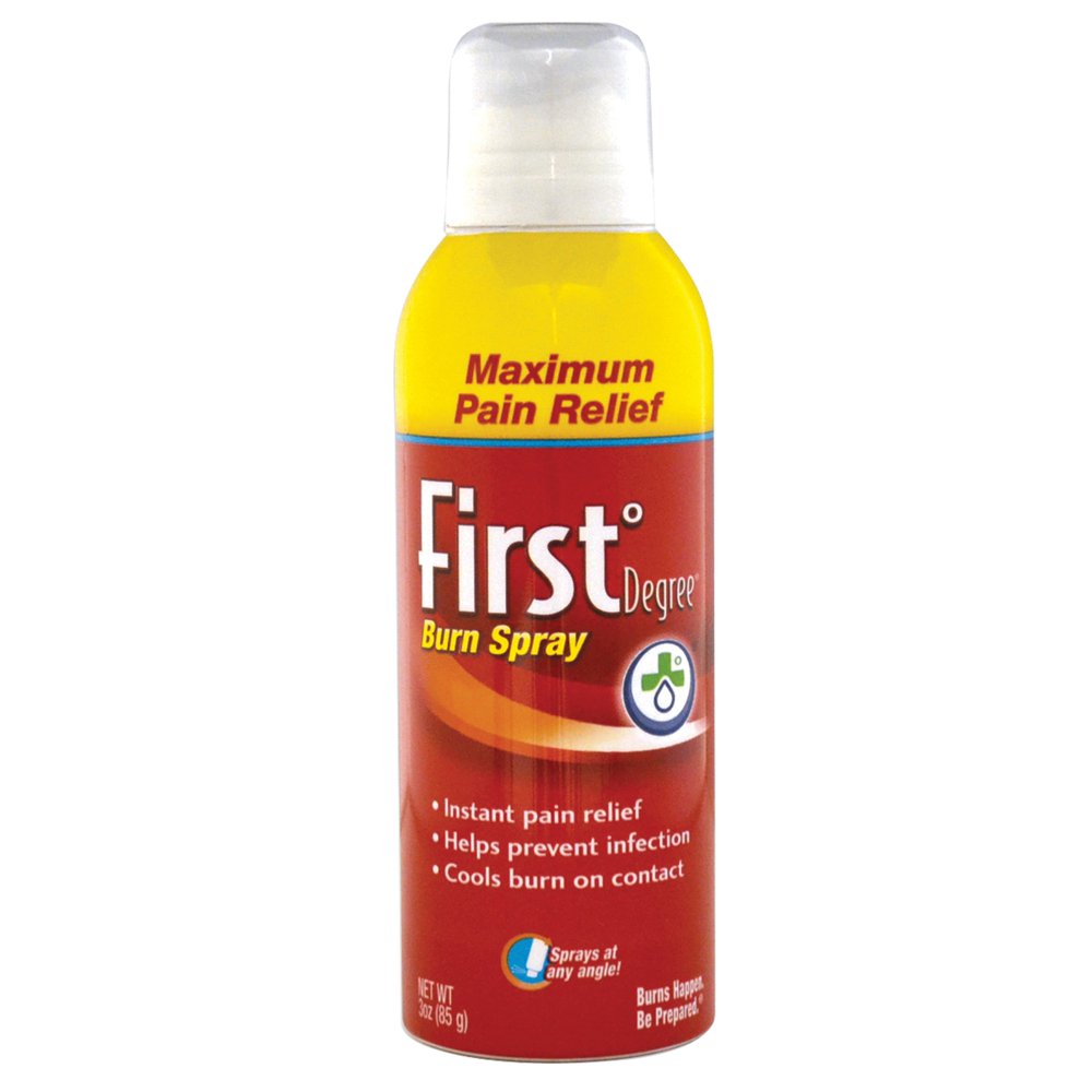 First Degree Burn Analgesic/Antiseptic Spray, 3 Oz