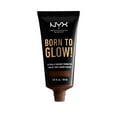 thumbnail image 2 of NYX Professional Makeup Born To Glow Naturally Radiant Foundation, Medium Coverage, Deep Ebony, 2 of 6
