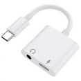 thumbnail image 4 of Audio Adapter Usb-C To USB-C + 3.5mm Two In One Audio Adapter TPE Wire Portable Pure Color Clear Edges, 4 of 4