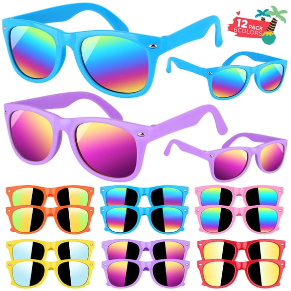 Gafas de sol GINMIC Kids con protección UV400, paquete de 12, para niños de 3 a 8 años