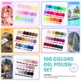 thumbnail image 2 of Set de esmaltes de uñas en gel Beetles Chroma Dreams, 100 colores, 2 of 6