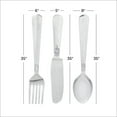 thumbnail image 2 of Deco 79 Set of 3 Utensil Wall Décor, 2 of 5