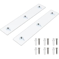 GUCADS-2 Pack Shower Caddy Adhesive for Replacement, No Drilling Strong Transparent Adhesive for Shower Caddy