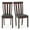 Brown, variant on Demi Bonn Set of 2 Dining Chair Upholstered Kitchen Chairs with Padded Seat and Rubber Wood Frame for Dining Room Living Room, Brown
