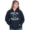 thumbnail image 3 of Amish You Were Here Pennsylvania Zip Up Hoodie Men's Women's Brisco Brands S, 3 of 5