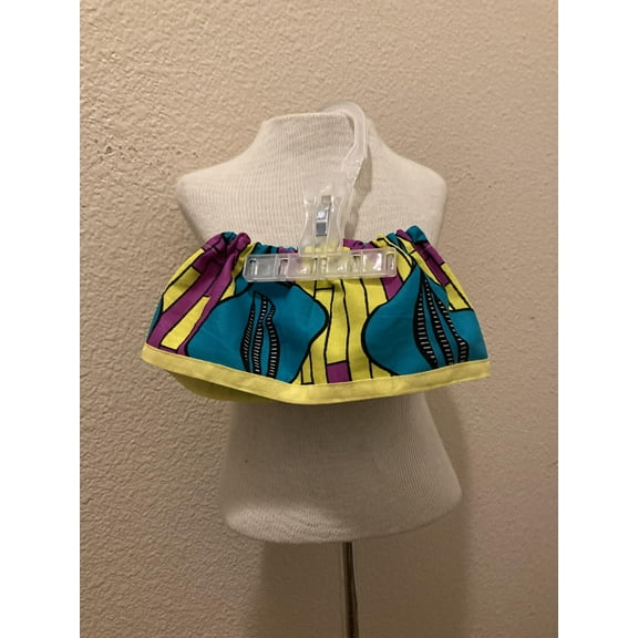 African Print Preemie Skirt