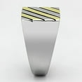 thumbnail image 4 of TK952 - Two-Tone IP Gold (Ion Plating) Stainless Steel Ring with No Stone Size 13, 4 of 4