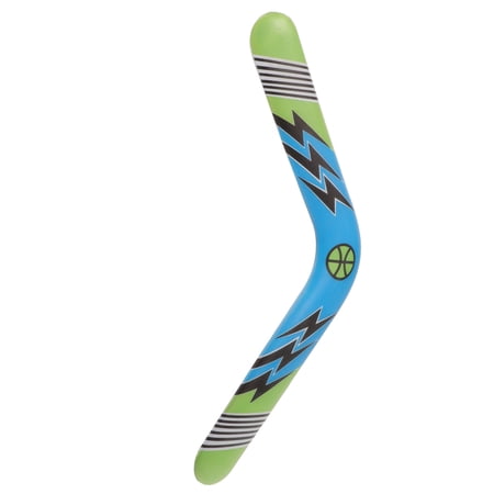 TEHAUX Soft Boomerangs Recreation Style Throw and Catch Toy for Children and Adults 1Pack