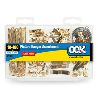 OOK Picture Hook Kit, 50 Pieces