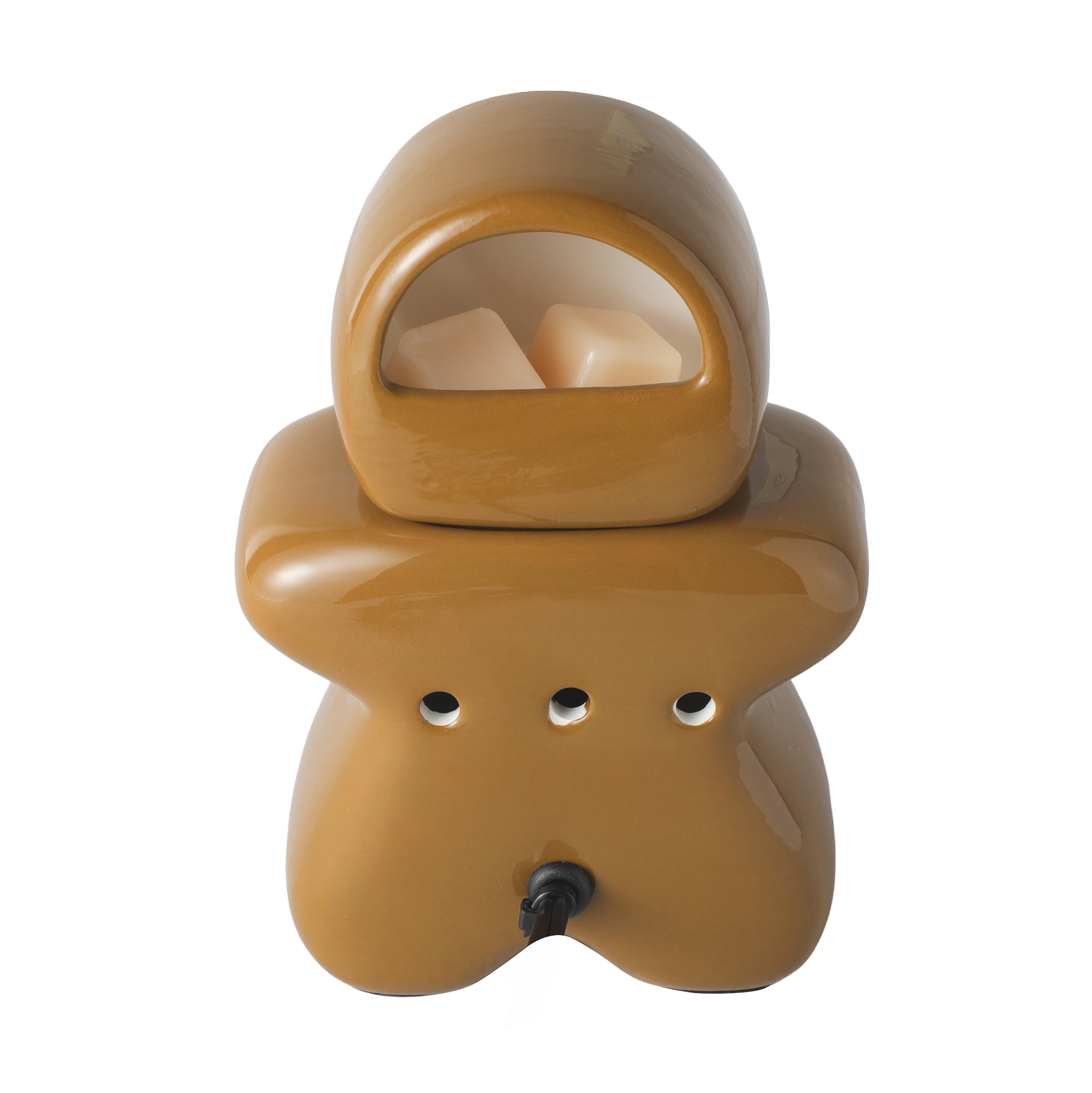 Mainstays Ceramic Fragrance Wax Melt Warmer, Gingerbread man
