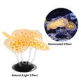 thumbnail image 5 of Unique Bargains Aquarium Simulation Coral Silicone Fluorescent Coral Glow Ornaments Fish Tank 2.36"x3.15" Orange, 5 of 7