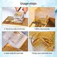 thumbnail image 4 of Ice Stamping Tray, Ice Stamp Plate Brass Thick Portable  for Home, 4 of 7