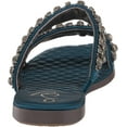 thumbnail image 3 of Sam Edelman Womens Ezel Flat Sandal 8.5 Peacock Blue, 3 of 8