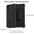 thumbnail image 2 of OtterBox Defender Series Case & Holster for Samsung Galaxy Note 10, Black, 2 of 7