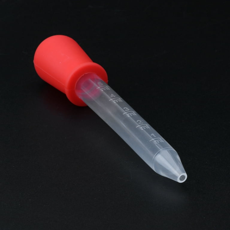 10 Pieces Pipettes Silicone and Plastic Dropper Pipettes Liquid Droppers  for Candy Sweet Kids Children Kitchen Gummy Mold and 10
