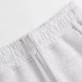 thumbnail image 5 of NIEWTR Girls Straight Leg Lounge Pants Baggy Fit Casual Sweatpants Elastic Waist Soft Joggers with Pockets for Home Wear Spring（Light Gray,5-6 Years), 5 of 7