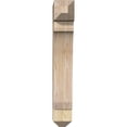 thumbnail image 2 of Ekena Millwork 4"W x 14"D x 26"H Legacy Craftsman Rough Sawn Bracket, Douglas Fir, 2 of 4