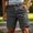 Grey, variant on Versatile Casual Shorts for Spring and Summer in Solid Colors | Easywear Comfort Fit | Breathable Lightweight Everyday Leisurewear for Men
